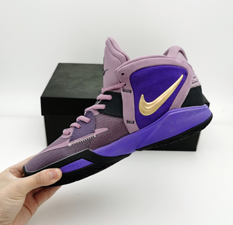 2021 Nike Kyrie Irving 8 Purple Blue Basketball Shoes - Click Image to Close